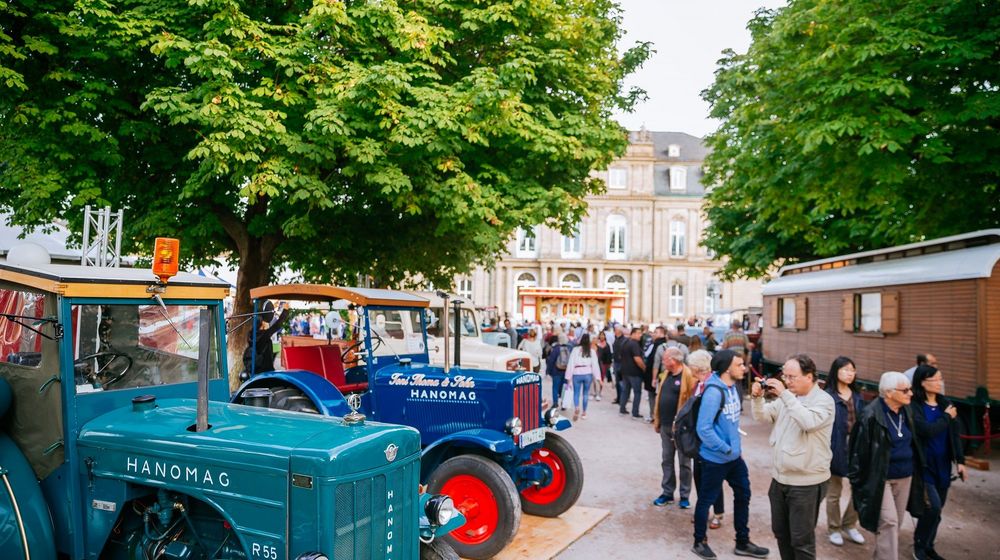 Historisches Volksfest auf dem Schlossplatz am 26.09.2018 in Stuttgart 
(Photo by Thomas Niedermueller / www.niedermueller.de)