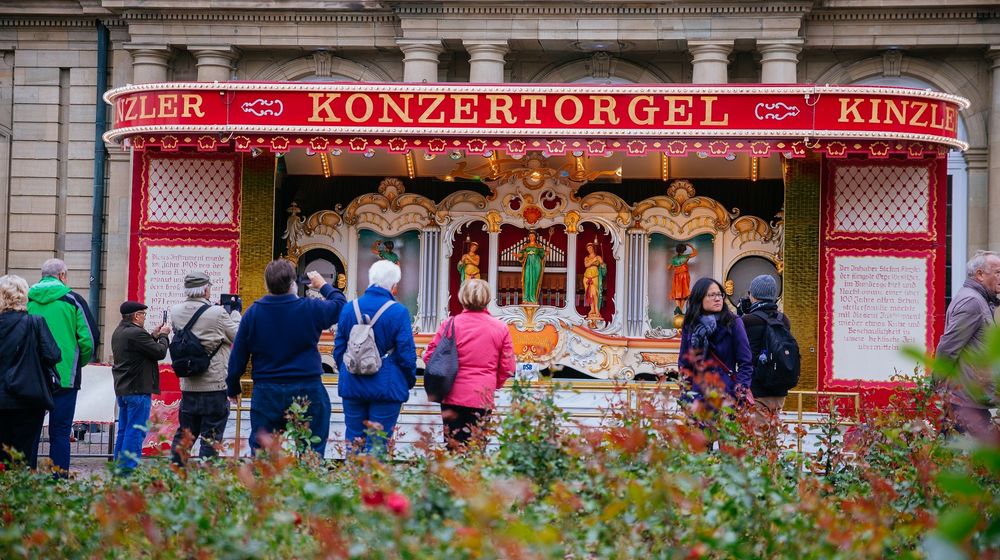 Historisches Volksfest auf dem Schlossplatz in Stuttgart am 01.10.2018
Foto: Thomas Niedermüller / www.niedermueller.de